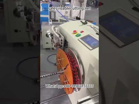 #Automatikus méter számláló, visszatekerő és kötegelő gép #Befűző #Befűzés #Fal #Drót &amp; Kábel