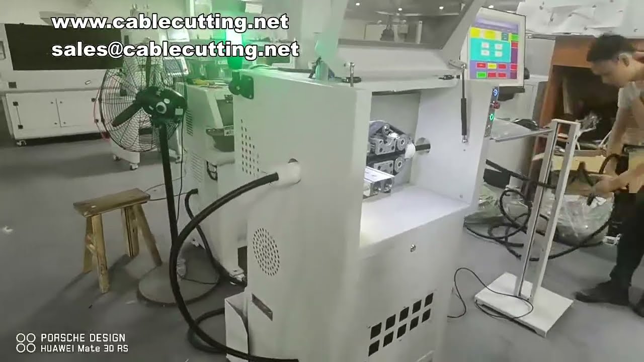 Professzionális hullámcső és vízcső tömlő vágógép - precíziós automata vágás