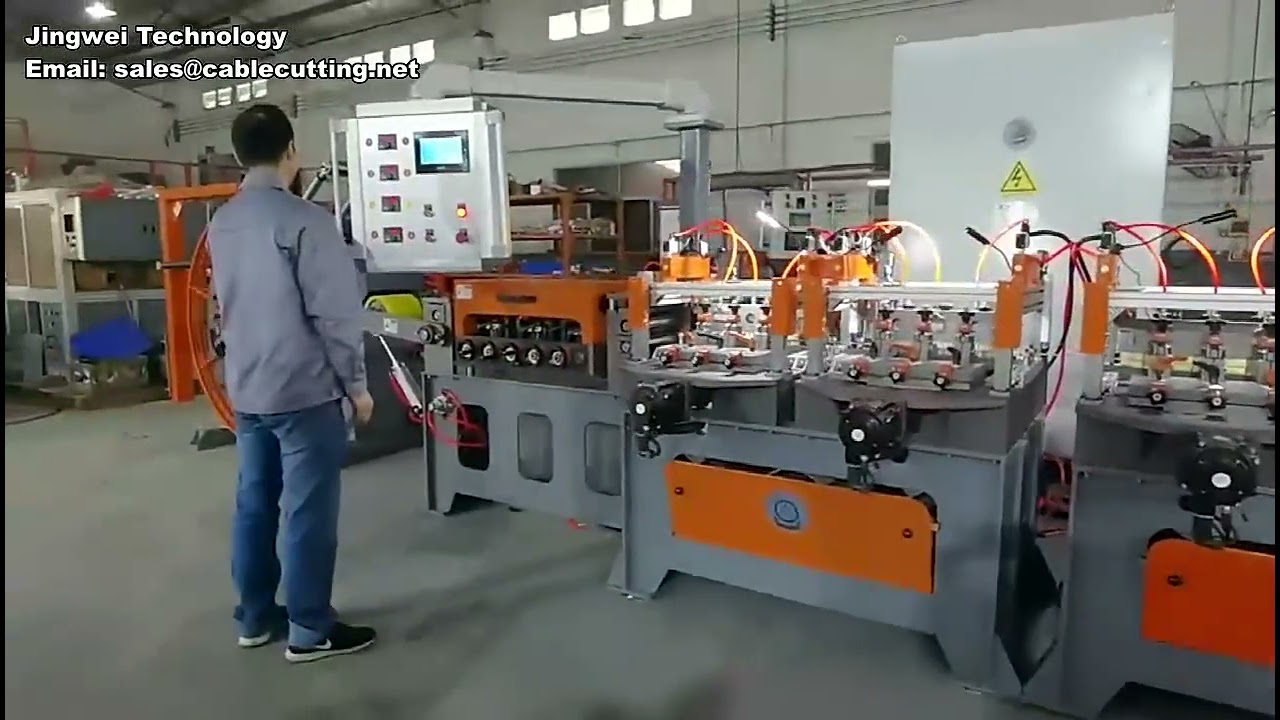 Hidraulikus ötállomásos huzal automata formázógép – fémformázó és vágógép ipari automatizáláshoz