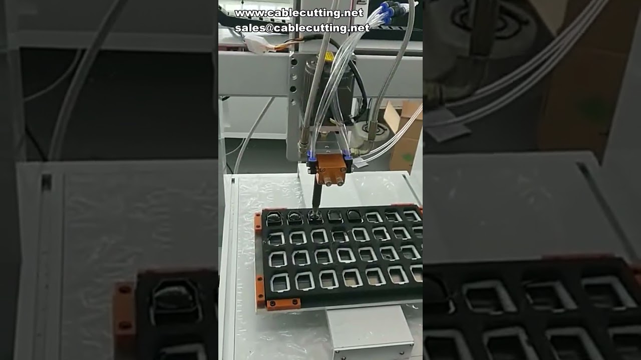 Nagy méretű padló-gantry automata adagoló és ragasztótöltő gép – testreszabható löket