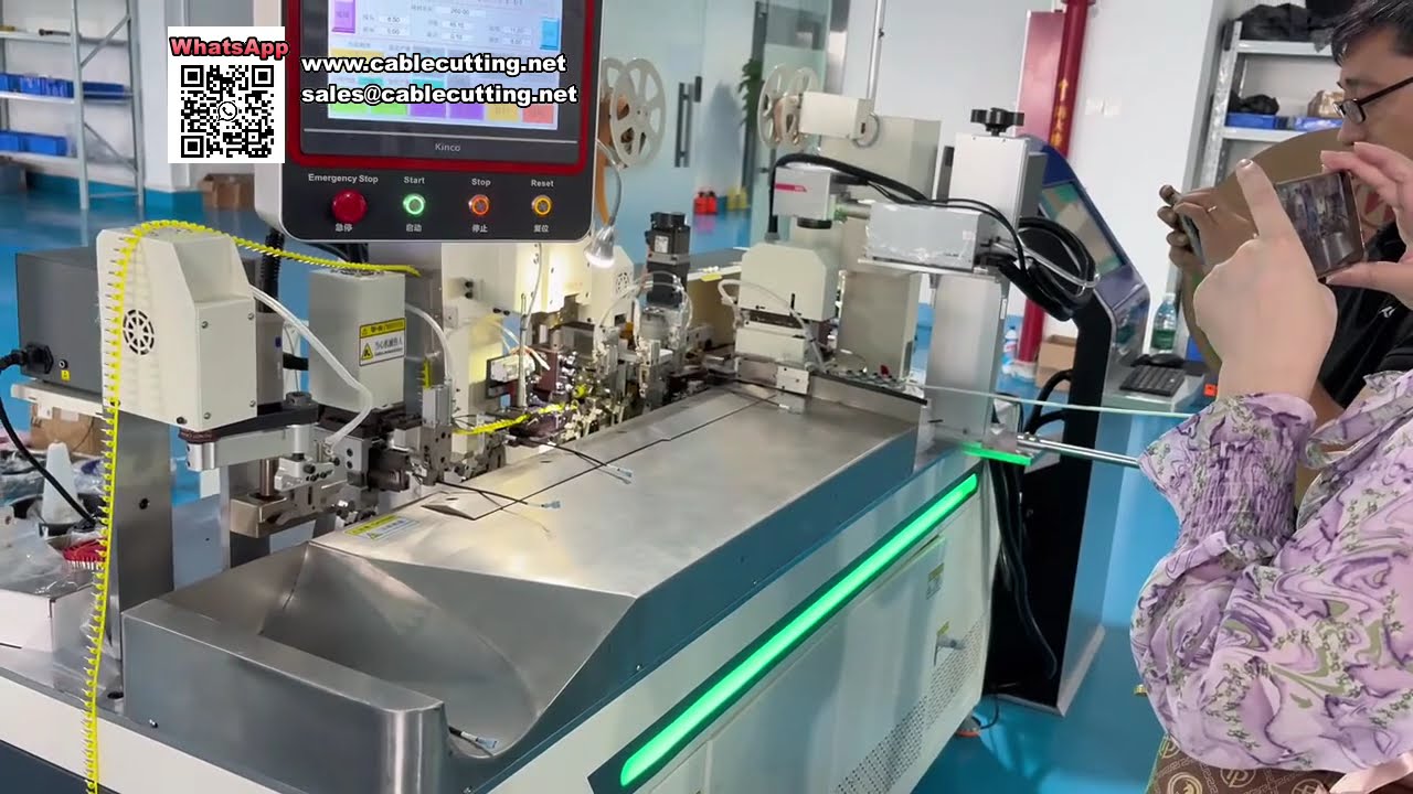 Minden az egyben automata lézeres kódoló, hőzsugorcső- és krimpelőgép