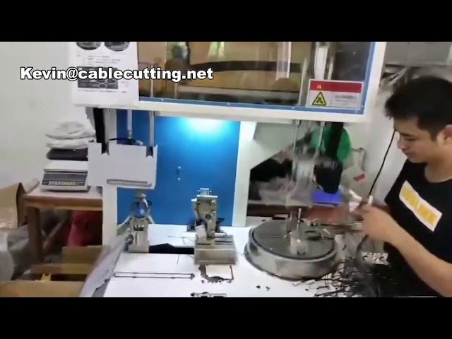Nagy sebességű automatikus kábeltekercselő és kötegelő gép – Tekintse meg!