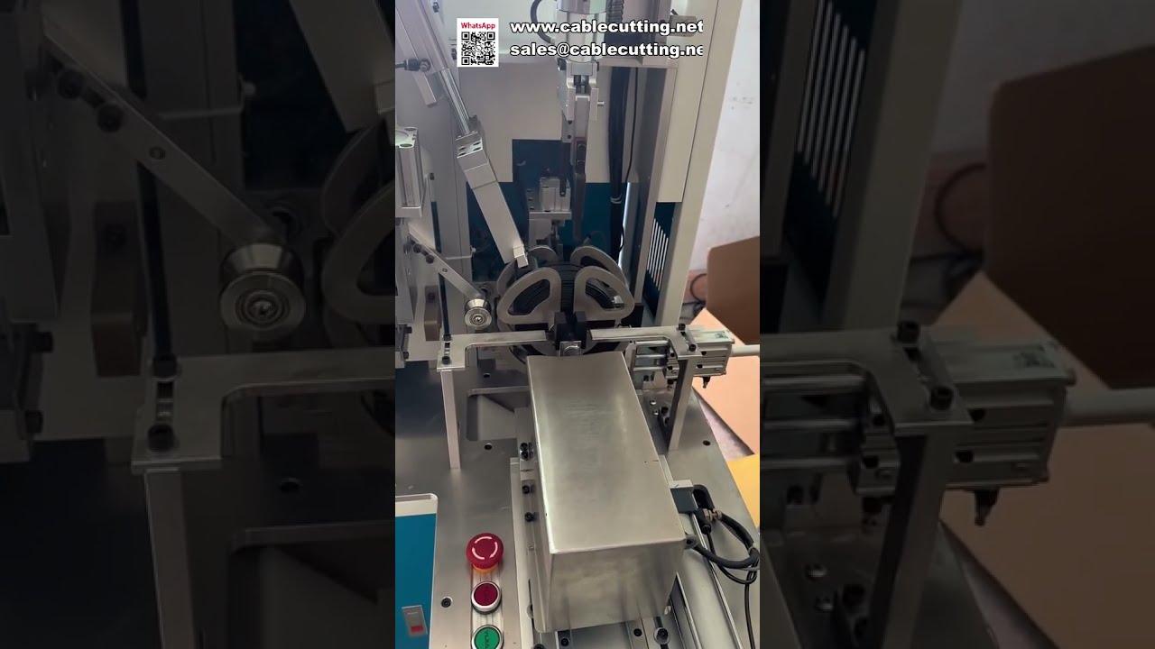 Teljesen automatikus huzalrétegező, tekercselő és kötöző gép – ipari hatékonyság