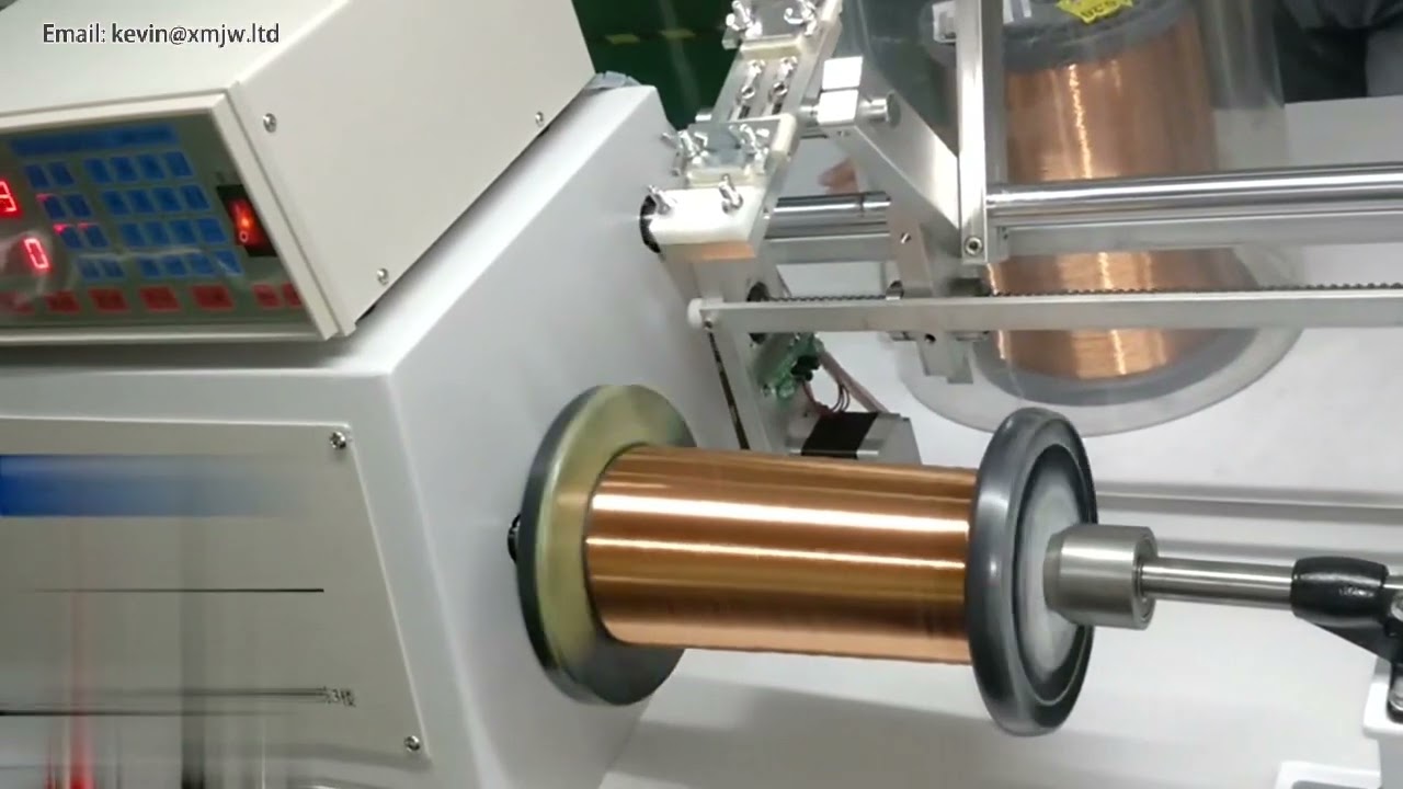 0,03-2,5 mm huzalhoz CNC automata tekercselő gép – 810, 820, 830 modellek