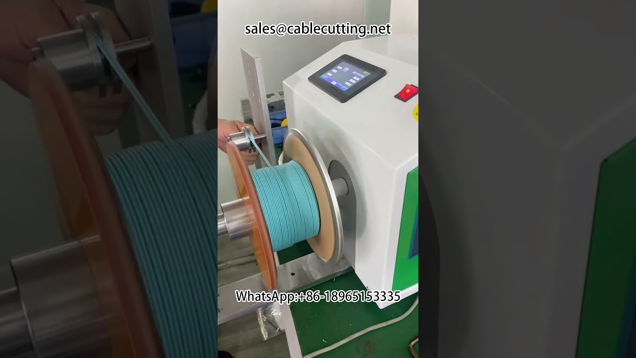 Huzalköteg- és kábelgyártás automatizálása: Optikai kábelek, hálózati patch kábelek tekercselő gépei