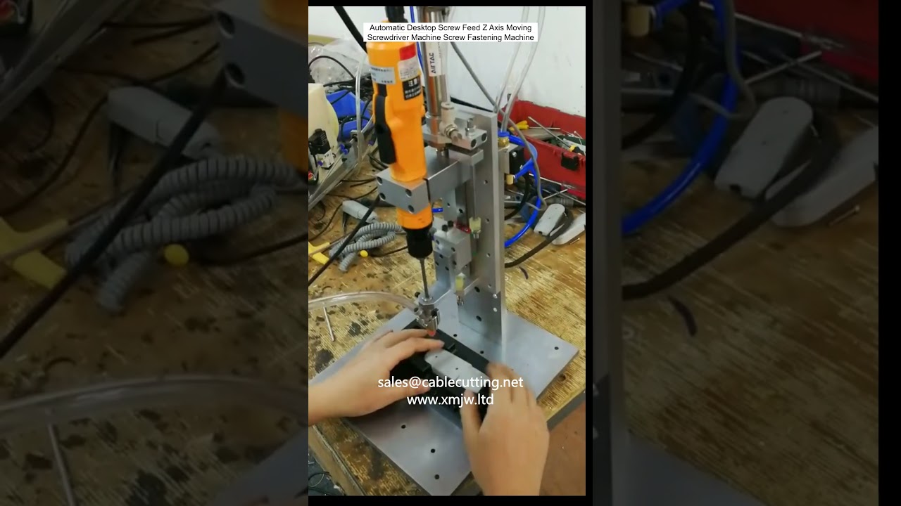 Automata asztali csavaradagoló és Z-tengelyes csavarozó gép | Precíz csavarbehajtás