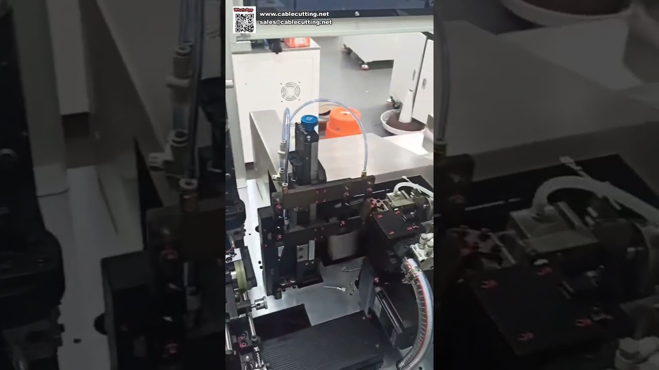 Csúcstechnológiás automata kábelköteg-feldolgozó és terminálkrimpelő gép - ipari precizitás