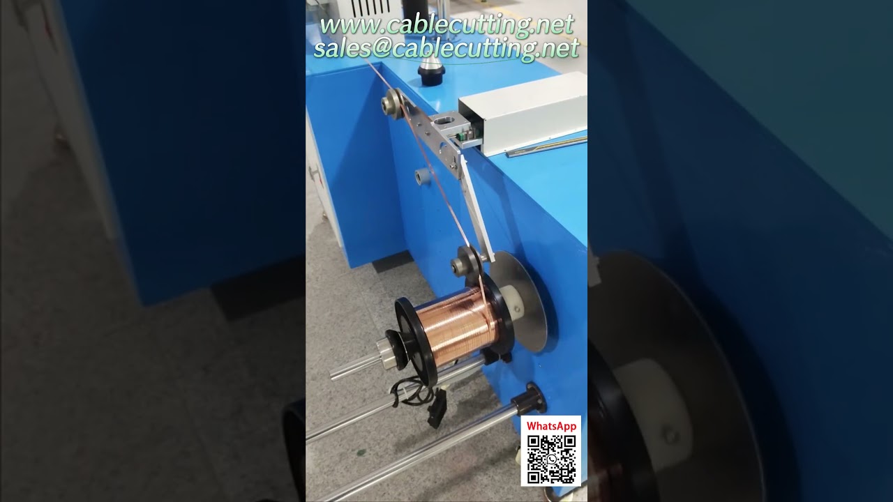 Automatikus acélhuzal-tekercselő gép – mérés, vágás, orsózás egy lépésben