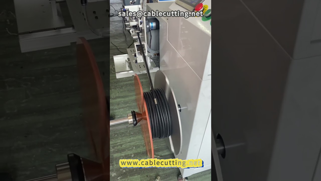 30-as automata métertekercselő gép, akár 50 kg-os tekercseléshez # tekercselőgép # kábel és vezeték # huzalgyártás