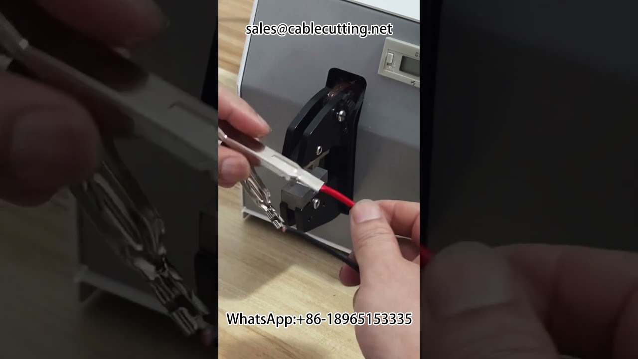 Elektromos érvéghüvely présgép | Precíziós kábelfeldolgozó eszköz gyári automatizáláshoz