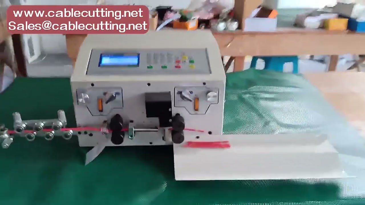 Számítógép-vezérelt automata huzalcsupaszító és vágógép 500W, 4 kerékhajtással, 0,2-1 mm vezetékekhez