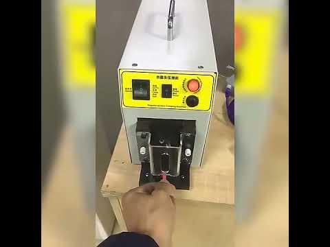 Ethernet RJ45 Connector Crimping Machine   Automatic CAT5CAT6 UTP Cable 4 10 Pin Crimper