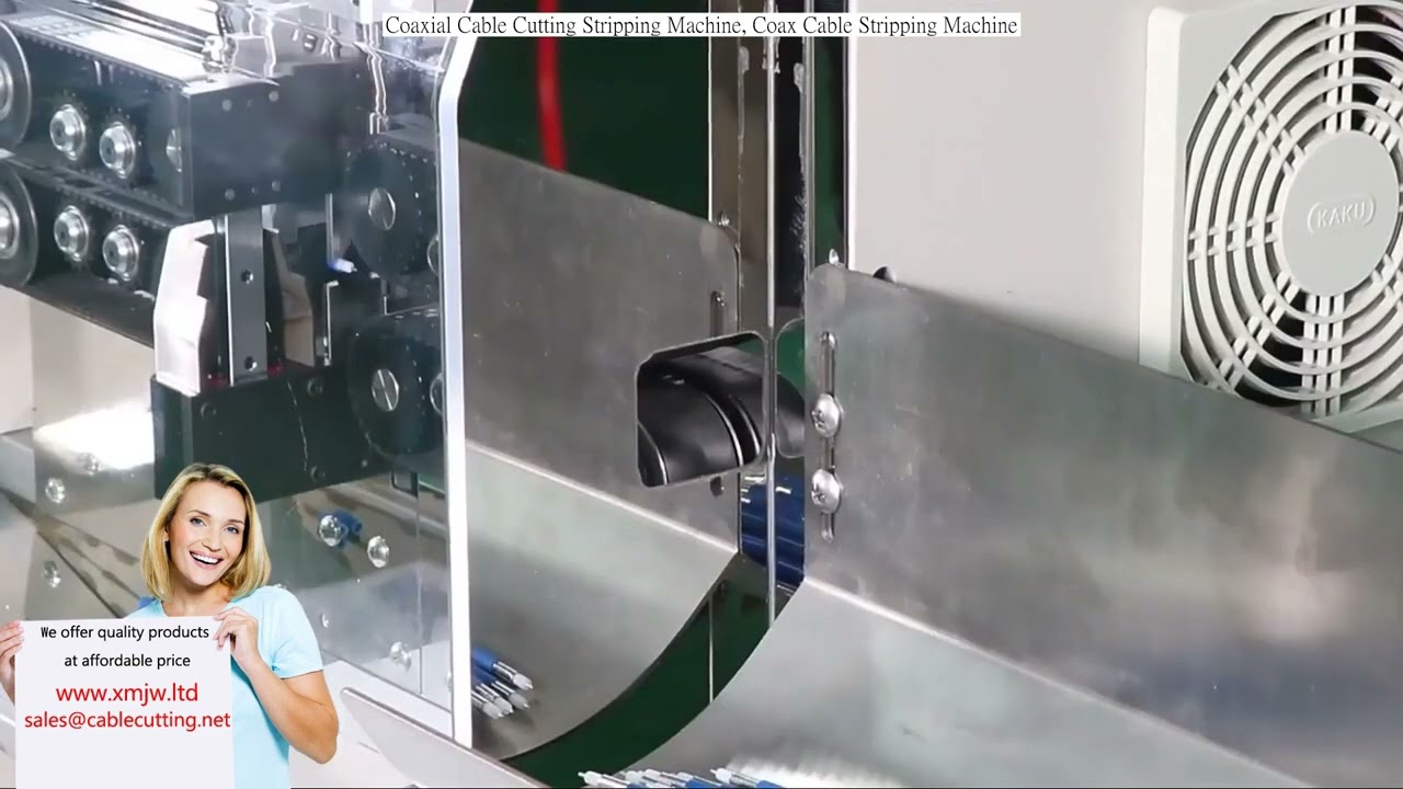 Coaxial Cable Cutting Stripping Machine, Coax Cable Stripping Machine