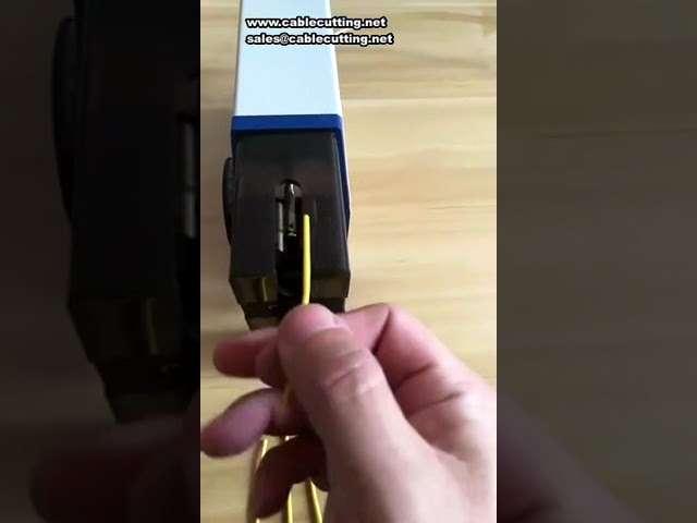 Pneumatikus huzalhámozó gép 1-20 mm átmérőhöz (32-12 AWG) - egymagos és többmagos kábelekhez