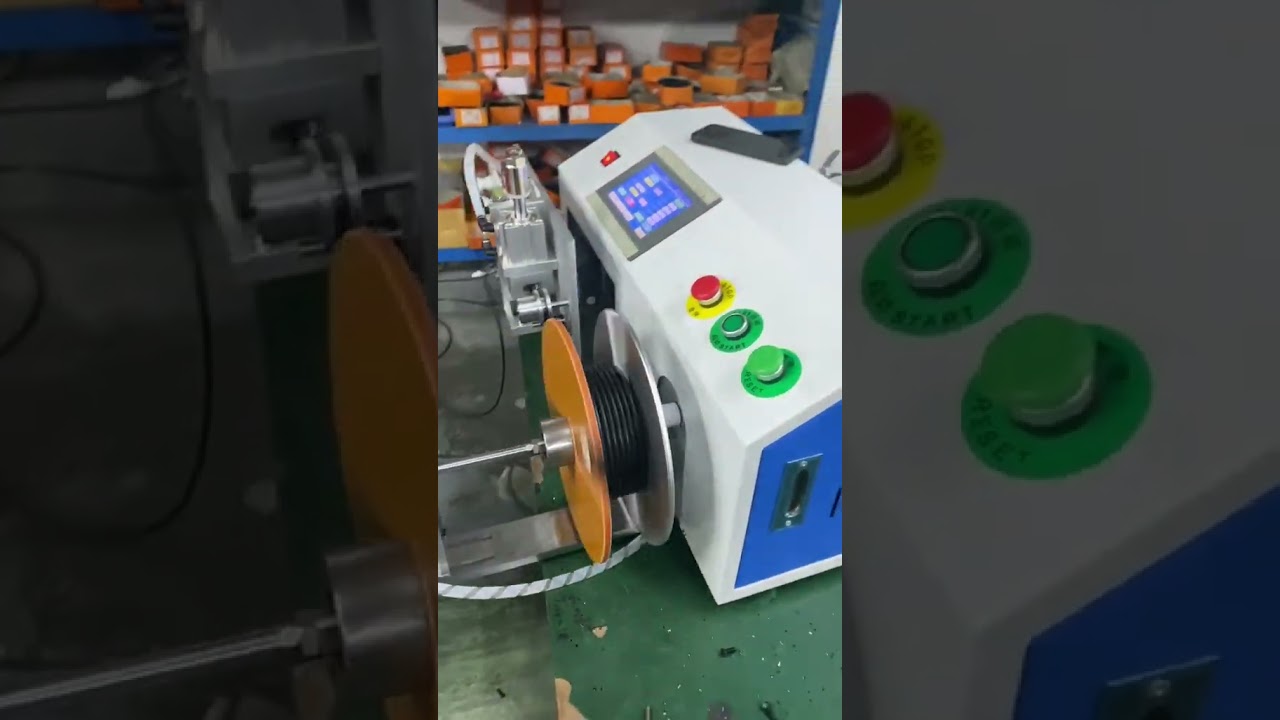 Easy to Use Tabletop Metering Wire Winder with Integrated Cutting & Sorting