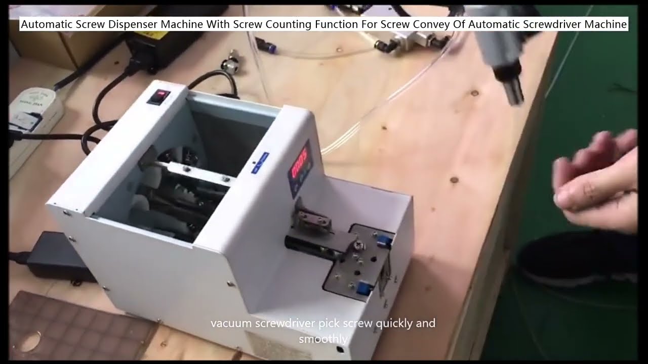 Automatikus csavarosztó gép csavarszámláló funkcióval – Hatékony csavaradagolás automata csavarozókhoz