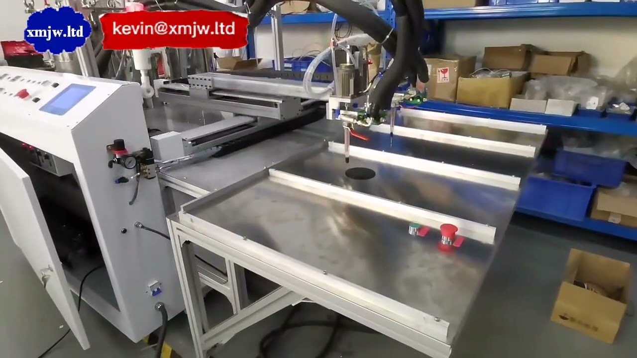 Kétkomponensű öntőgép – Automata ragasztókeverő és adagoló berendezés