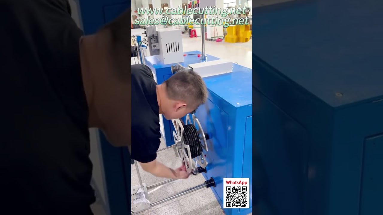 Nagy teljesítményű automatikus kábeltekercselő gép – ügyfeleink által jóváhagyva