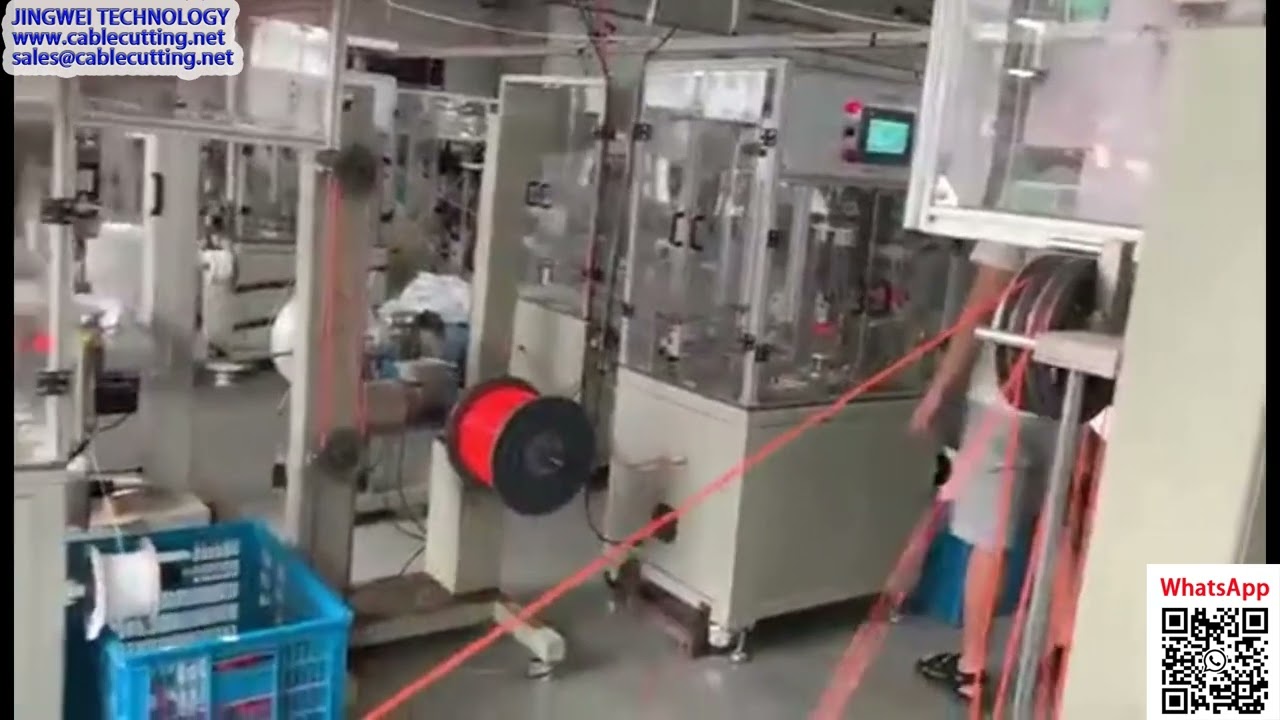 Automatikus tekercselő gép kártyás trimmer zsinór gyártásához – hatékony és precíz