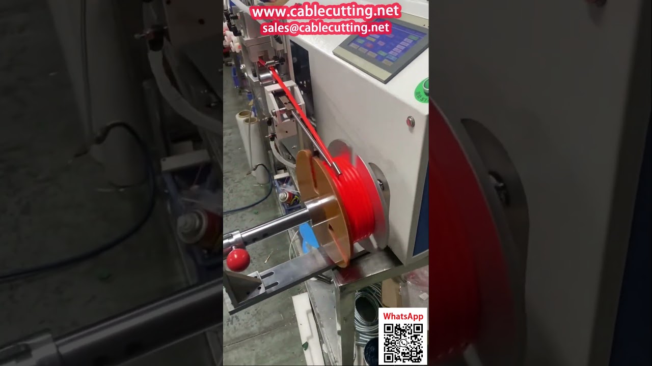 Automatikus PE cső vágó és számláló gép – kis hosszúságokhoz