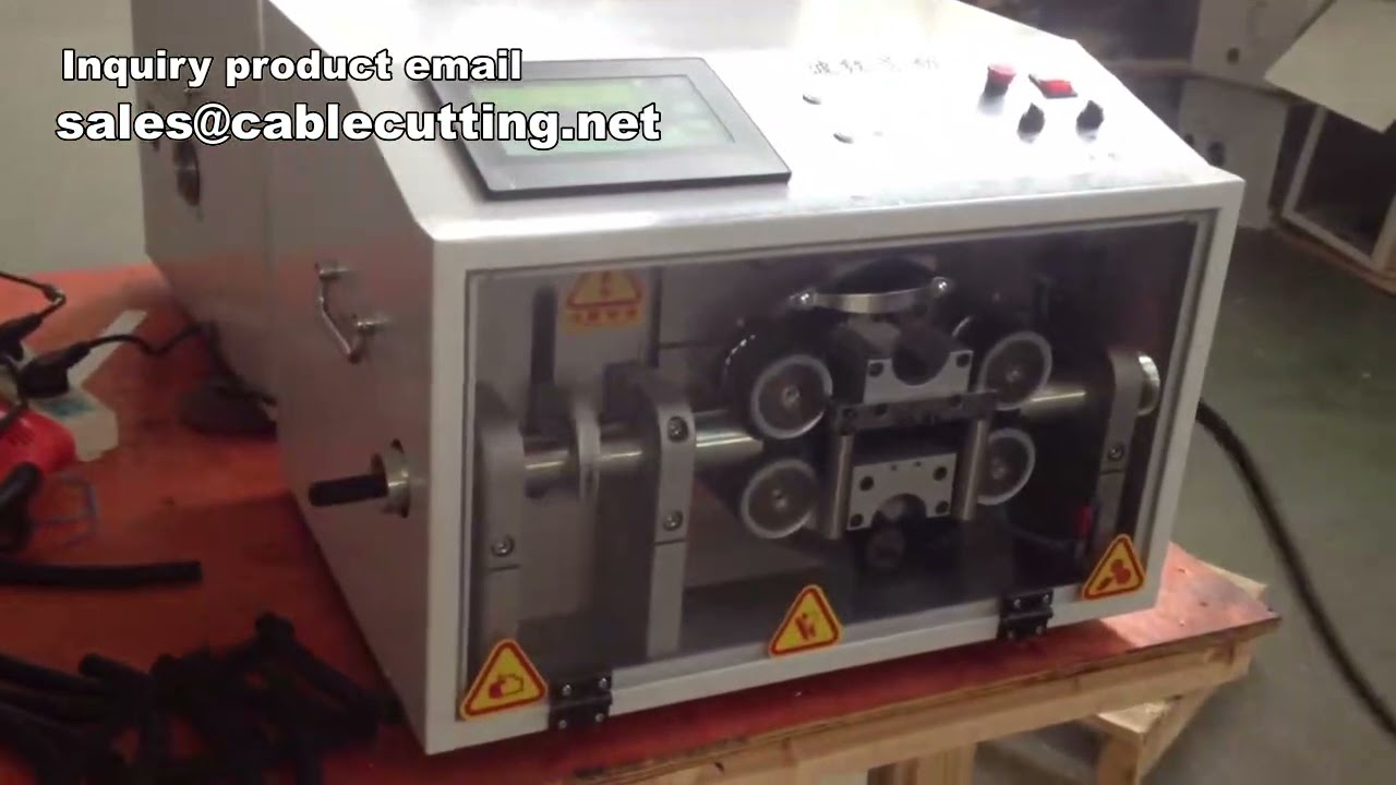Automata műanyag csővágó gép, Korrugált cső automata vágó, Precíziós csővágó gép
