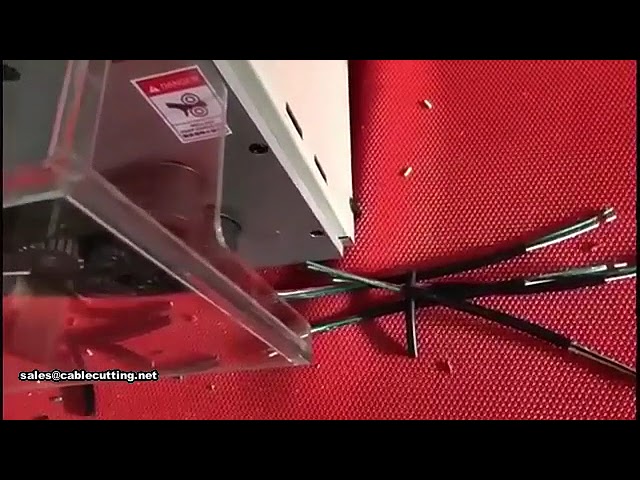 Automata Többmagos Kábelhámozó Gép – Rézkábel Vágó és Hámozó Ipari Használatra
