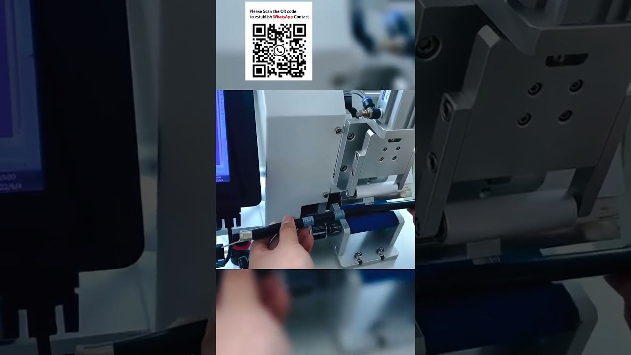 Teljesen automatikus kábelköteg címkéző és zászlózó gép #CímkézésAutomatizálás