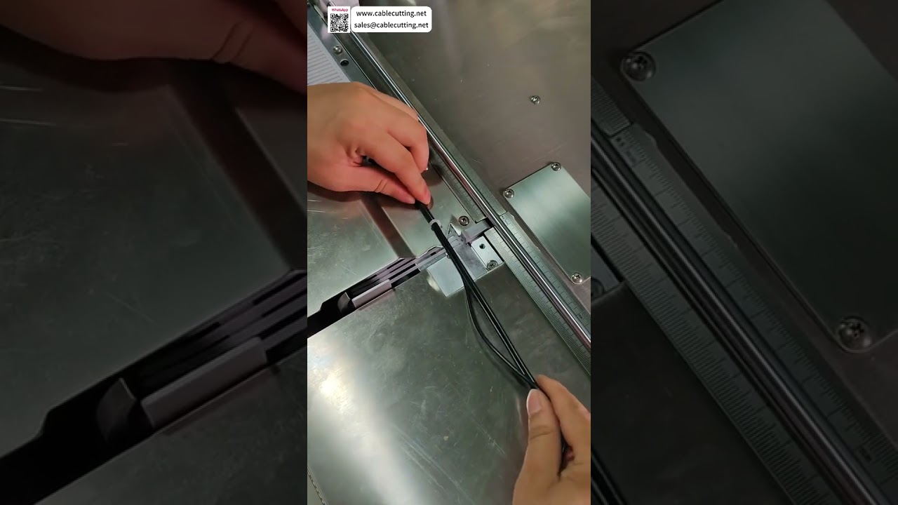 Automatikus nylon kábelkötegelő gép – adagolás, meghúzás, vágás és állítható zárás