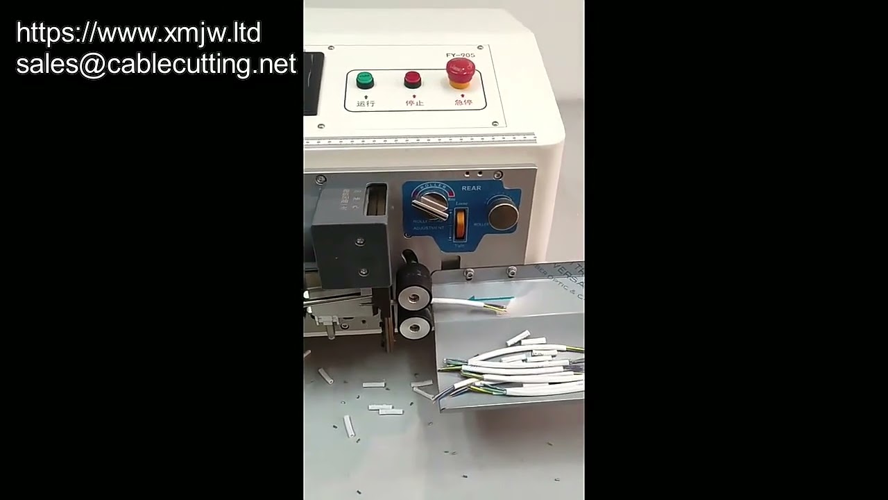 Többmagos, burkolt kábelek hámozógépe – Precíz automata hámozás