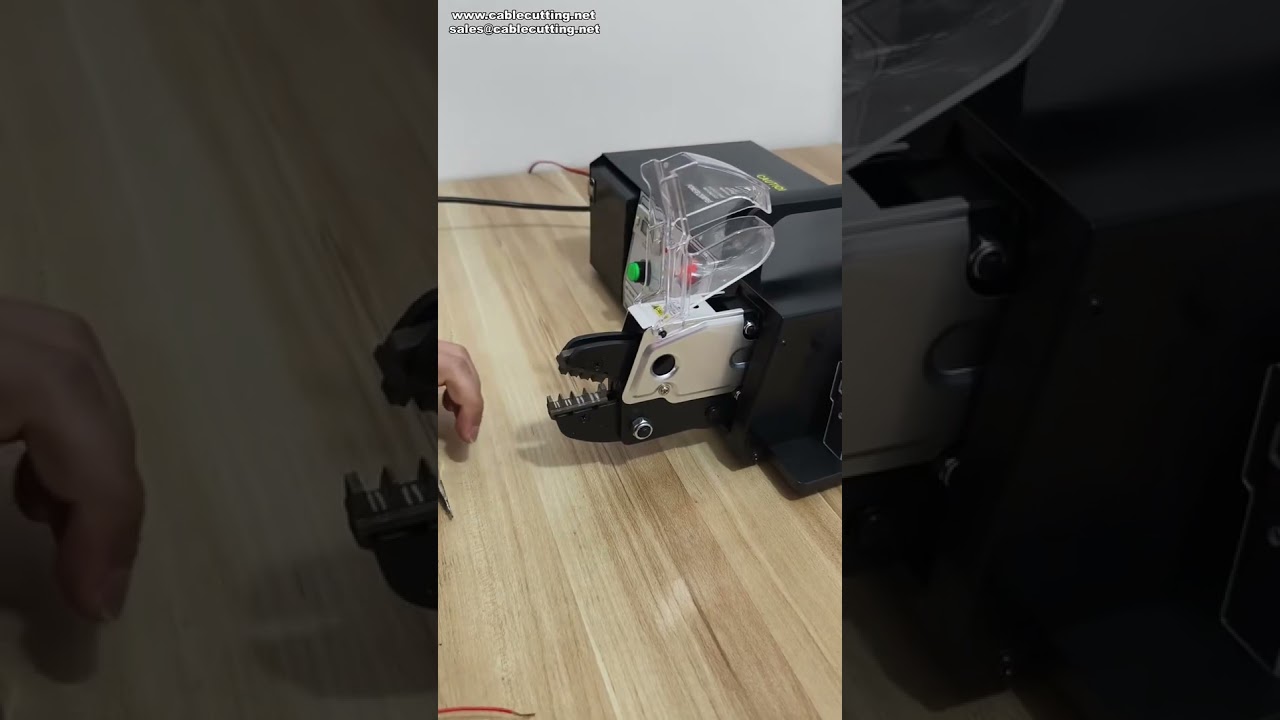 Electric Terminal Crimping Machine for Alligator Clip Crimping Test