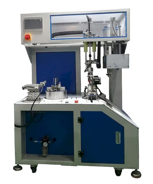 Kis kör alakú kétpontos kötözésű tekercselő WPM-RT-02S - Automata_Kábel_Tekercselő_Kötöző_Gép